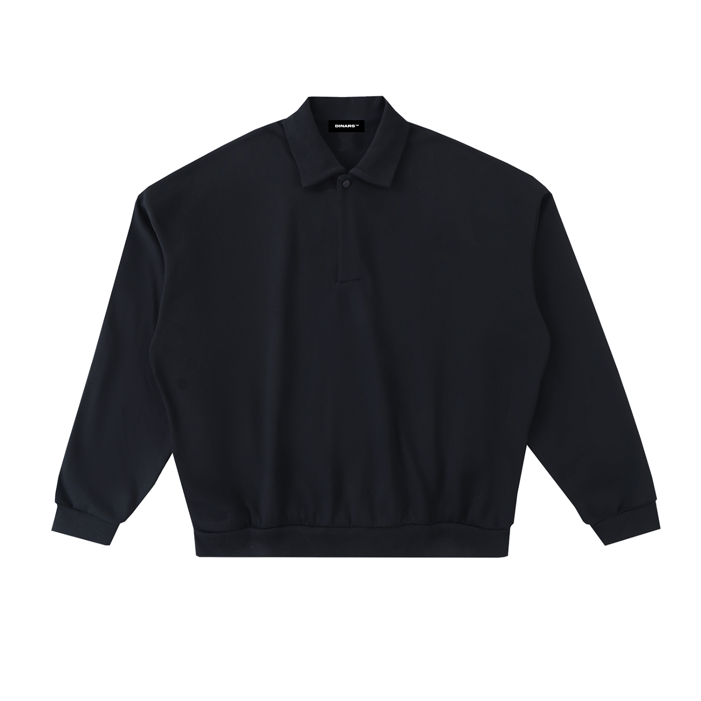 DINARS FLEECE POLO TOP