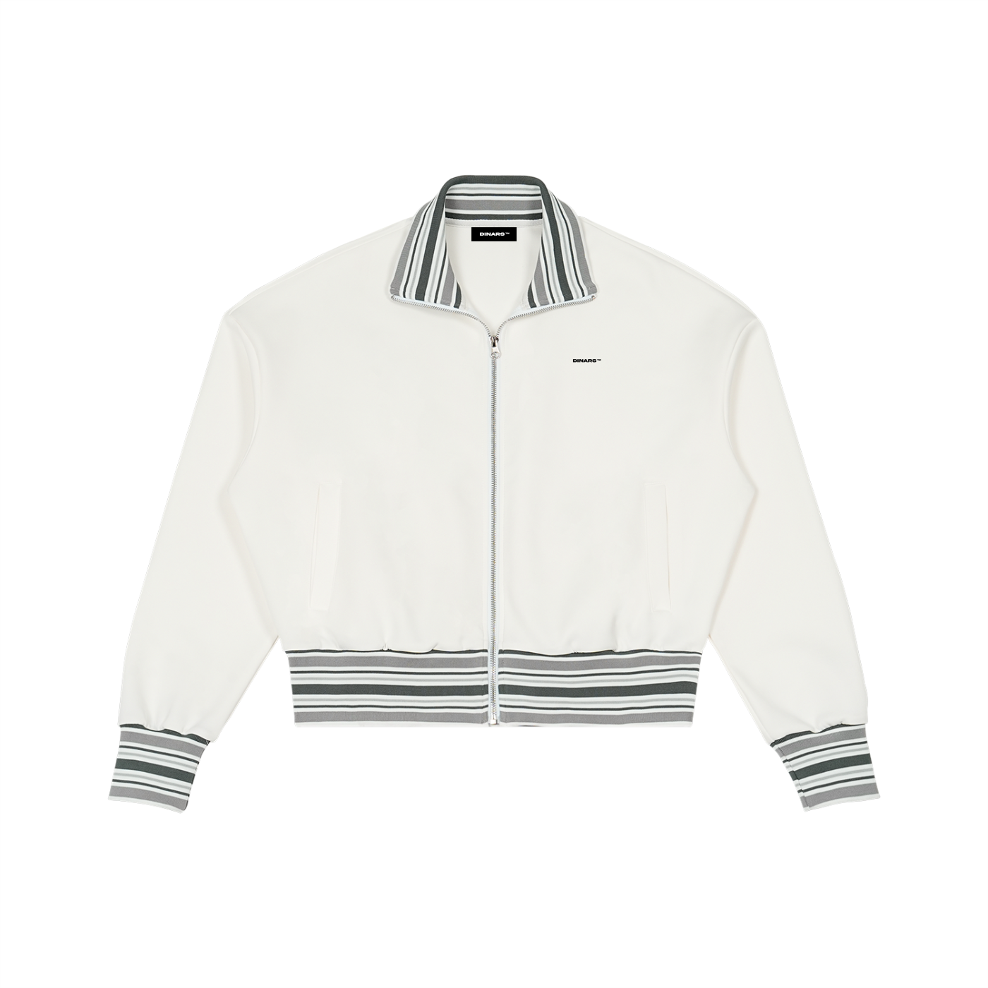 DINARS STRIPED COLAR TOP